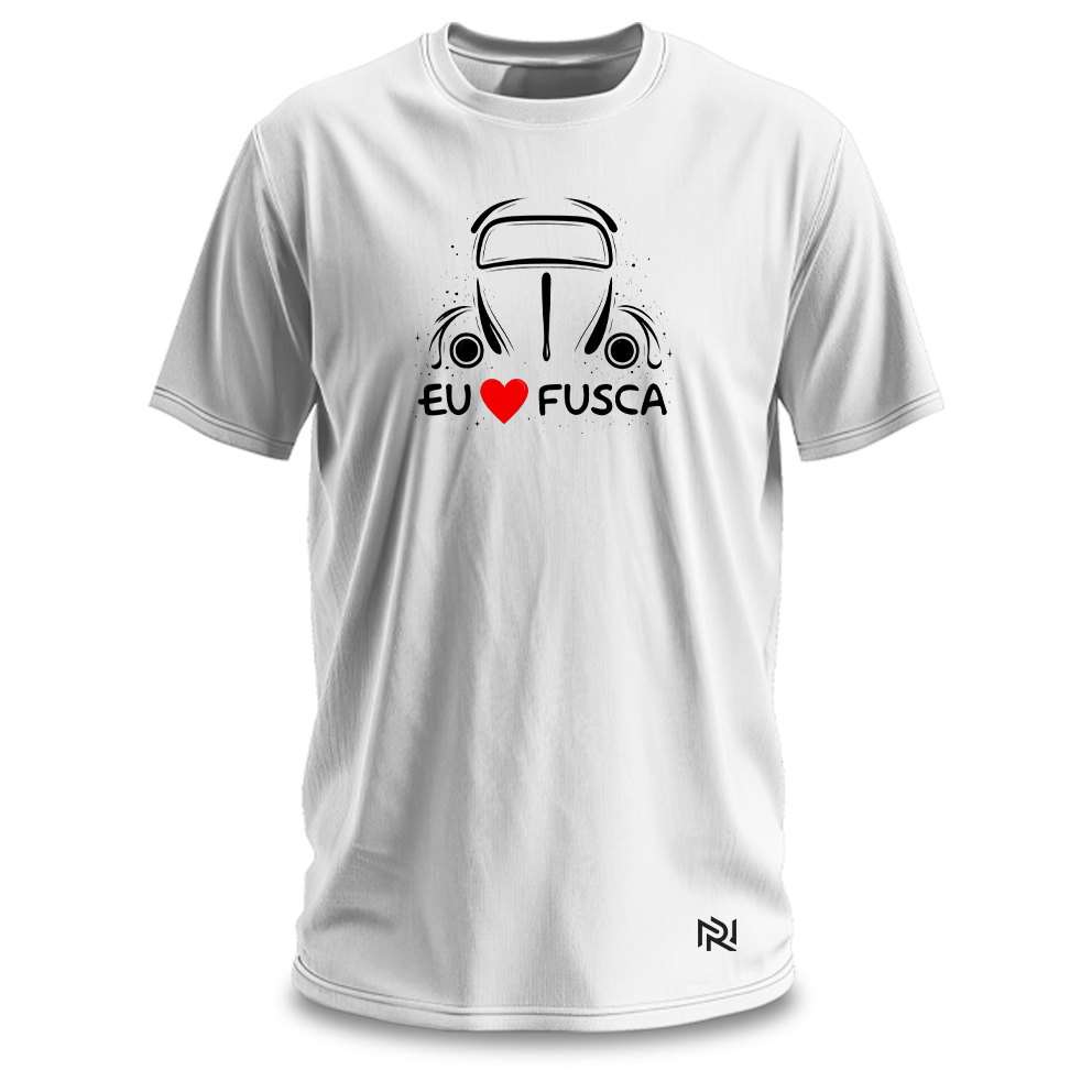 Camiseta Masculina Eu Amo Fusca