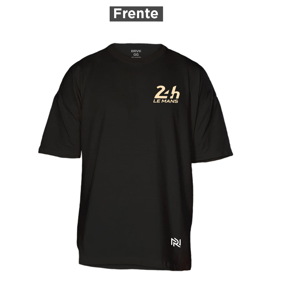 Camiseta Oversized Evolução Le Mans, frente