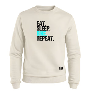 Moletom Felpado Eat Sleep Bike Repeat