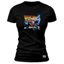 Camiseta Feminina Baby Look Future Delorean