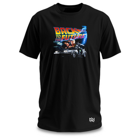 Camiseta Masculina Future Delorean