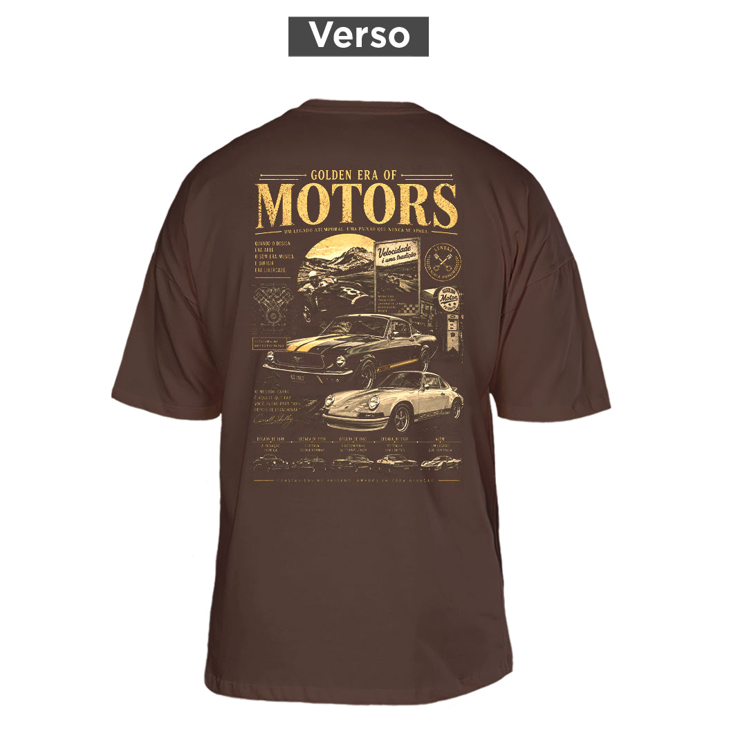 Camiseta Oversized Golden Era, costas: estampa principal