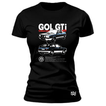 Camiseta Feminina Baby Look Gol GTi