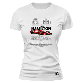 Camiseta Feminina Baby Look Hamilton