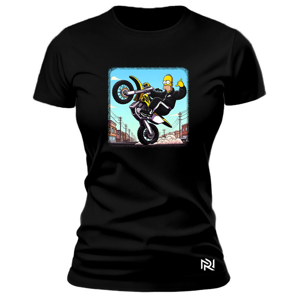 Camiseta Feminina Baby Look Homer do Grau