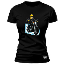 Camiseta Feminina Baby Look Homer Rider