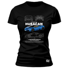 Camiseta Feminina Baby Look Huracan