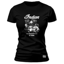 Camiseta Feminina Baby Look Ind V-Twin