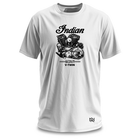 Camiseta Masculina Ind V-Twin