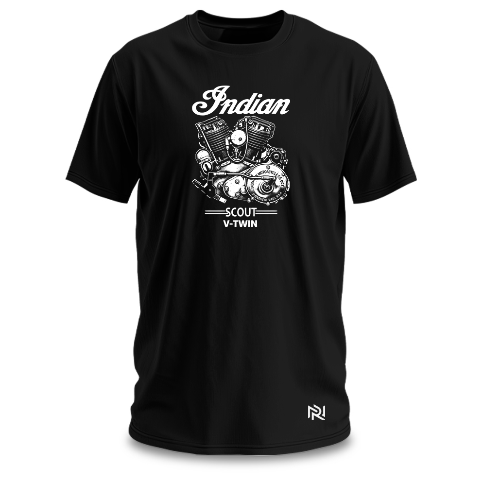 Camiseta Masculina Ind V-Twin