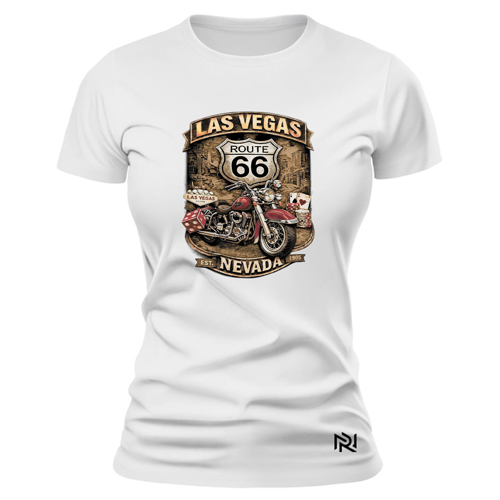 Camiseta Feminina Baby Look Las Vegas