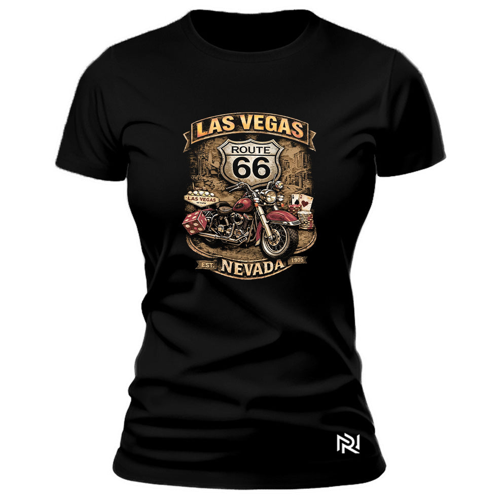 Camiseta Feminina Baby Look Las Vegas