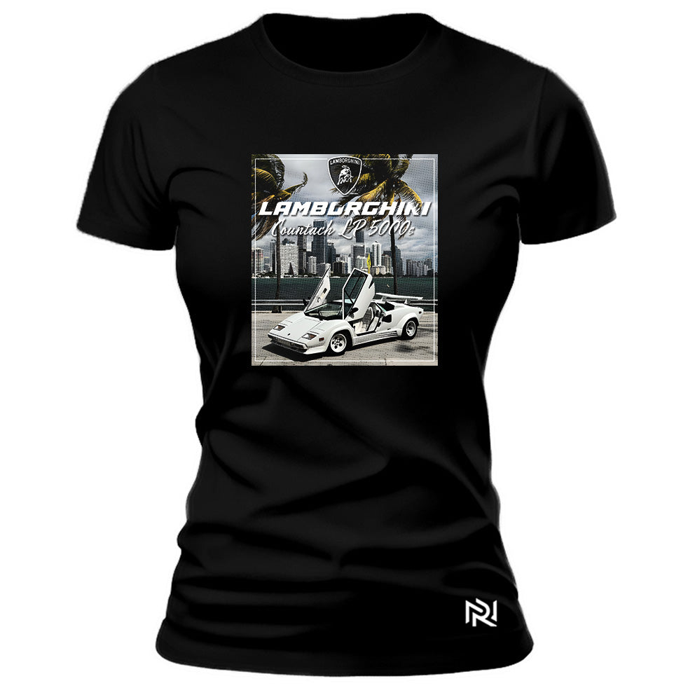 Camiseta Feminina Baby Look Lambo