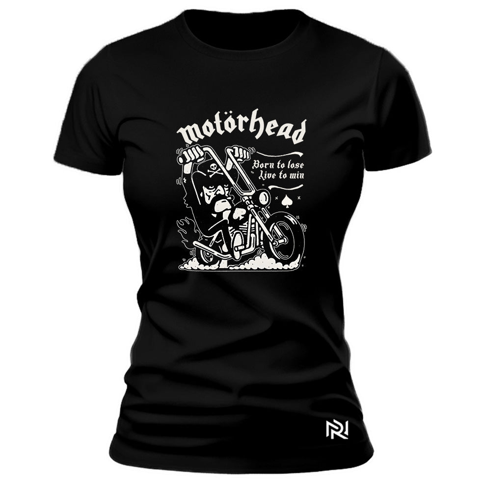 Camiseta Feminina Baby Look Lemmy