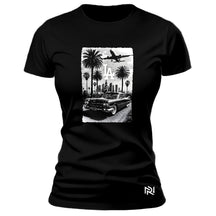 Camiseta Feminina Baby Look Los Angeles
