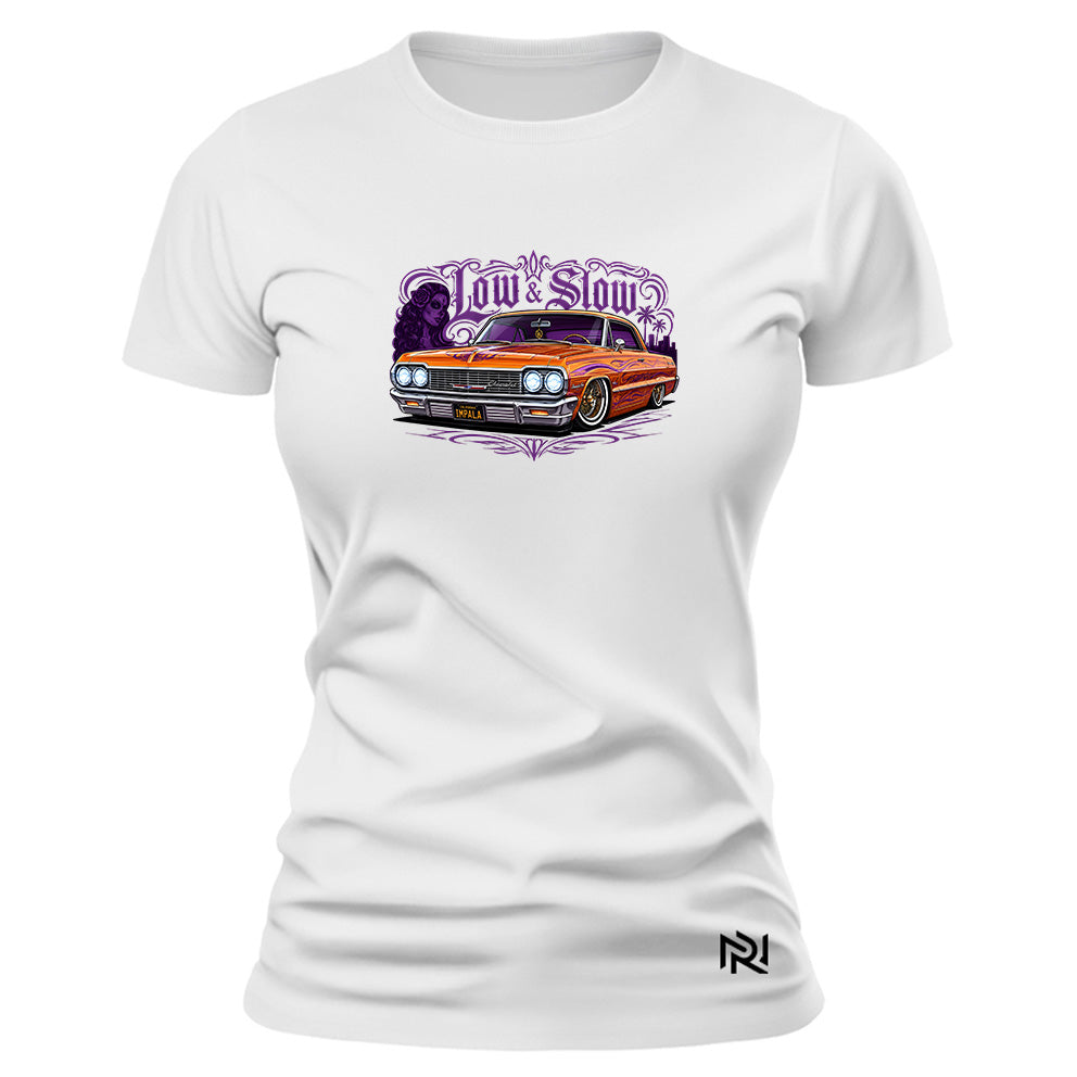 Camiseta Feminina Baby Look Low E Slow