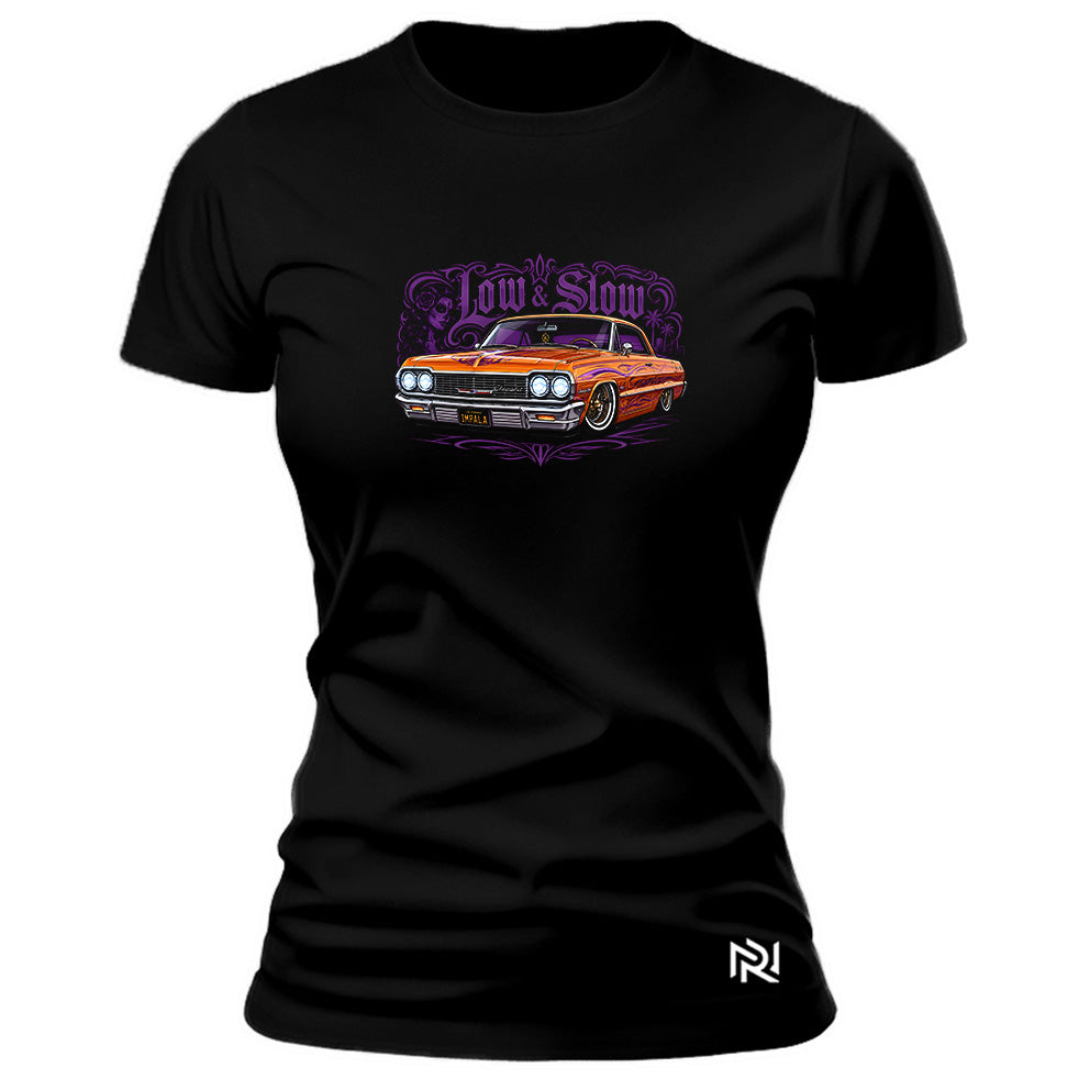 Camiseta Feminina Baby Look Low E Slow