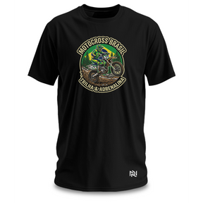 Camiseta Masculina Motocross Brasil