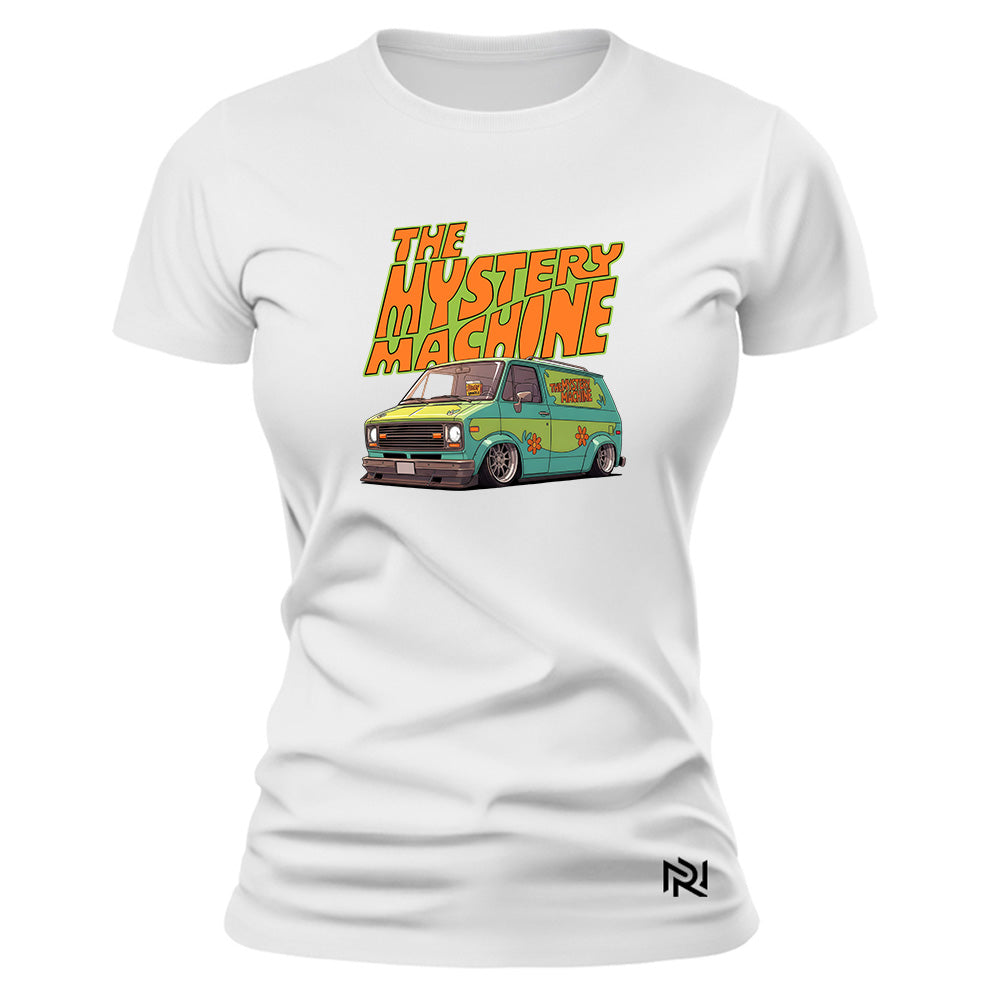 Camiseta Feminina Baby Look Mystery Machine