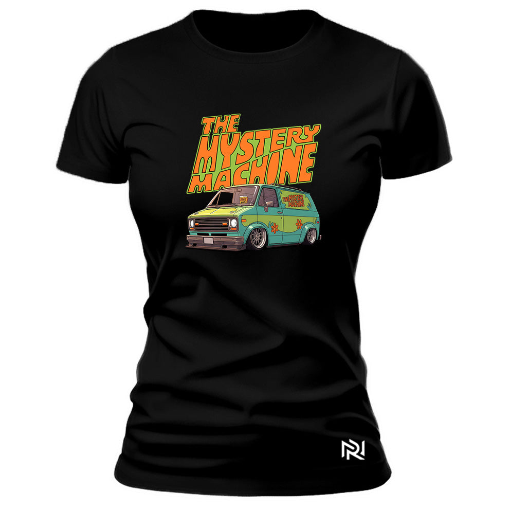 Camiseta Feminina Baby Look Mystery Machine