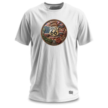 Camiseta Masculina Mapa Rota 66