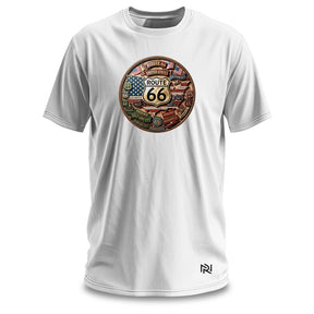 Camiseta Masculina Mapa Rota 66