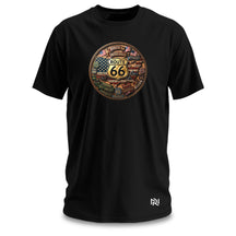 Camiseta Masculina Mapa Rota 66