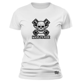 Camiseta Feminina Baby Look Made To Ride