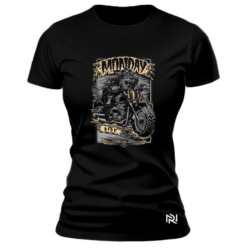 Camiseta Feminina Baby Look Monday