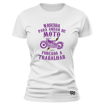 Camiseta Feminina Baby Look Nascida Para Andar