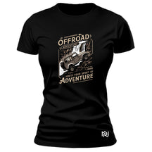 Camiseta Feminina Baby Look Offroad Adventure
