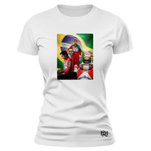 Camiseta Feminina Baby Look Piloto Brasil