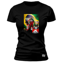 Camiseta Feminina Baby Look Piloto Brasil