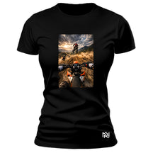 Camiseta Feminina Baby Look POV Motocross