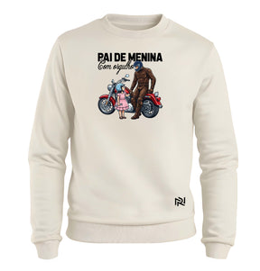 Moletom Felpado Pai de Menina