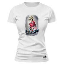 Camiseta Feminina Baby Look Piloto F1