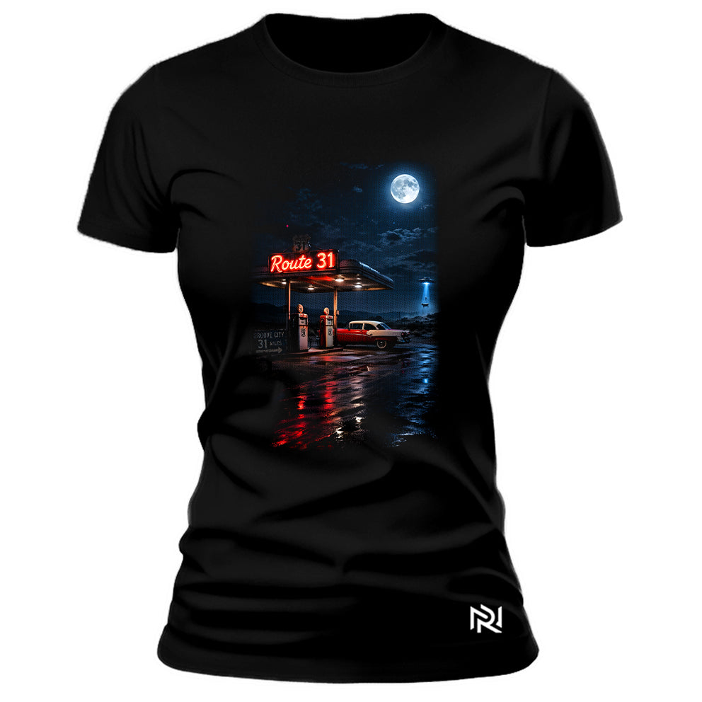 Camiseta Feminina Baby Look Route 31