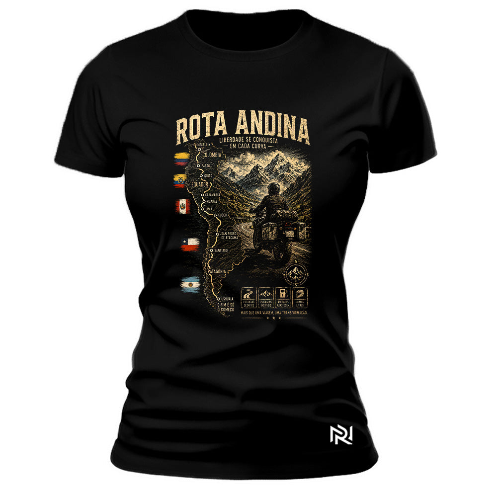 Camiseta Feminina Rota Andina