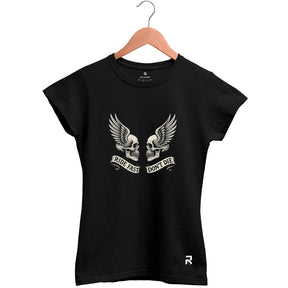 Camiseta Feminina Baby Look Ride Fast