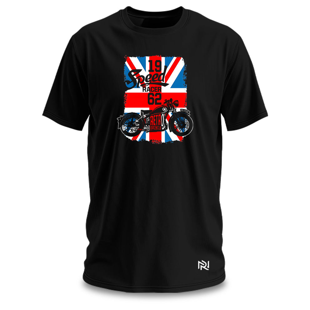 Camiseta Masculina Retro Motorcycle