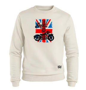 Moletom Felpado Retro Motorcycle