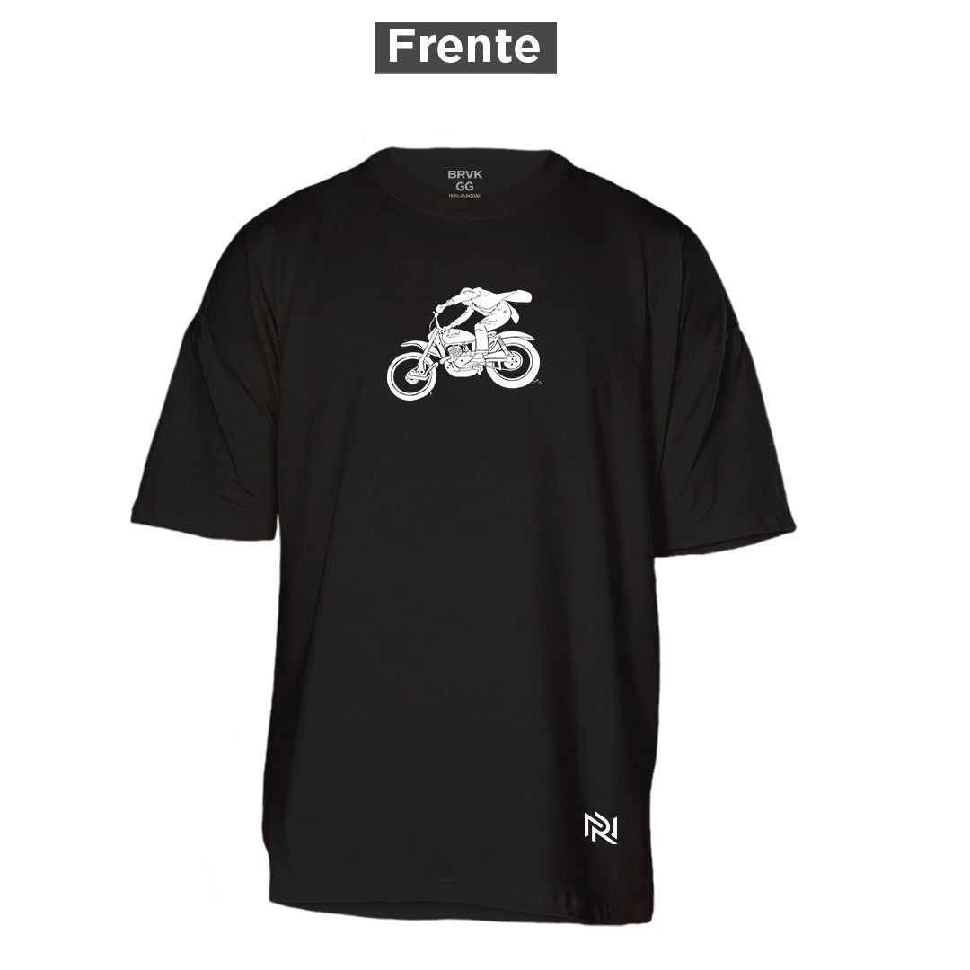 Camiseta Oversized Ride Stole, frente