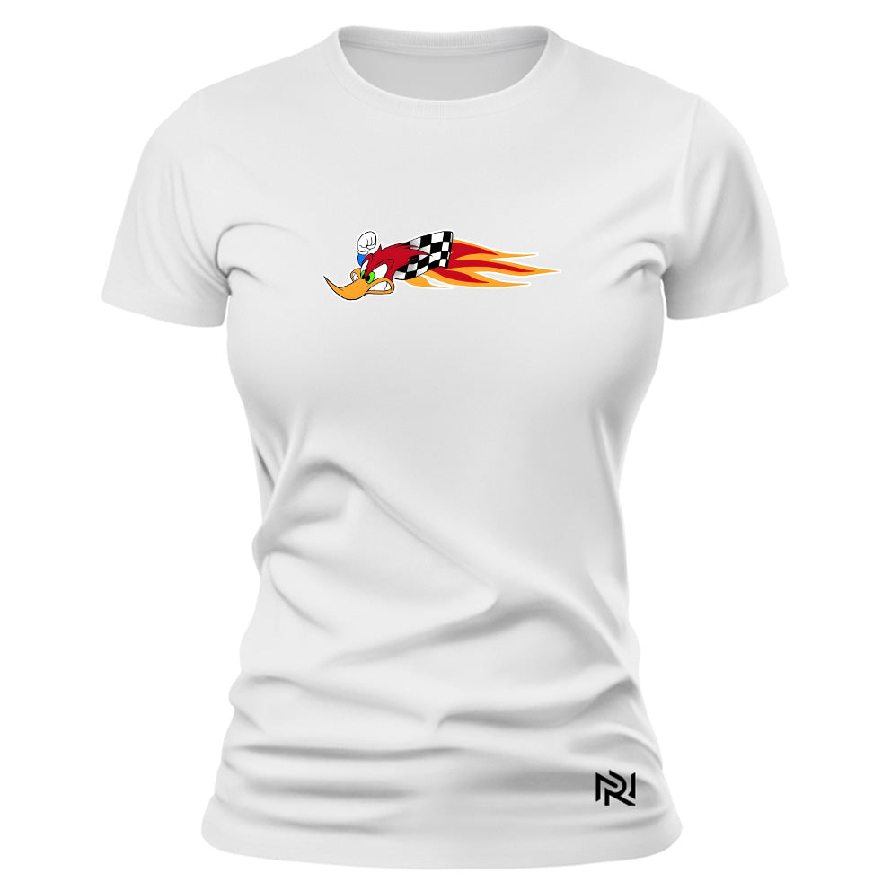 Camiseta Feminina Baby Look Racing Bird