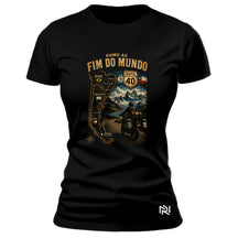 Camiseta Feminina Rumo Ao Fim Do Mundo