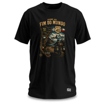 Camiseta Masculina Rumo Ao Fim Do Mundo
