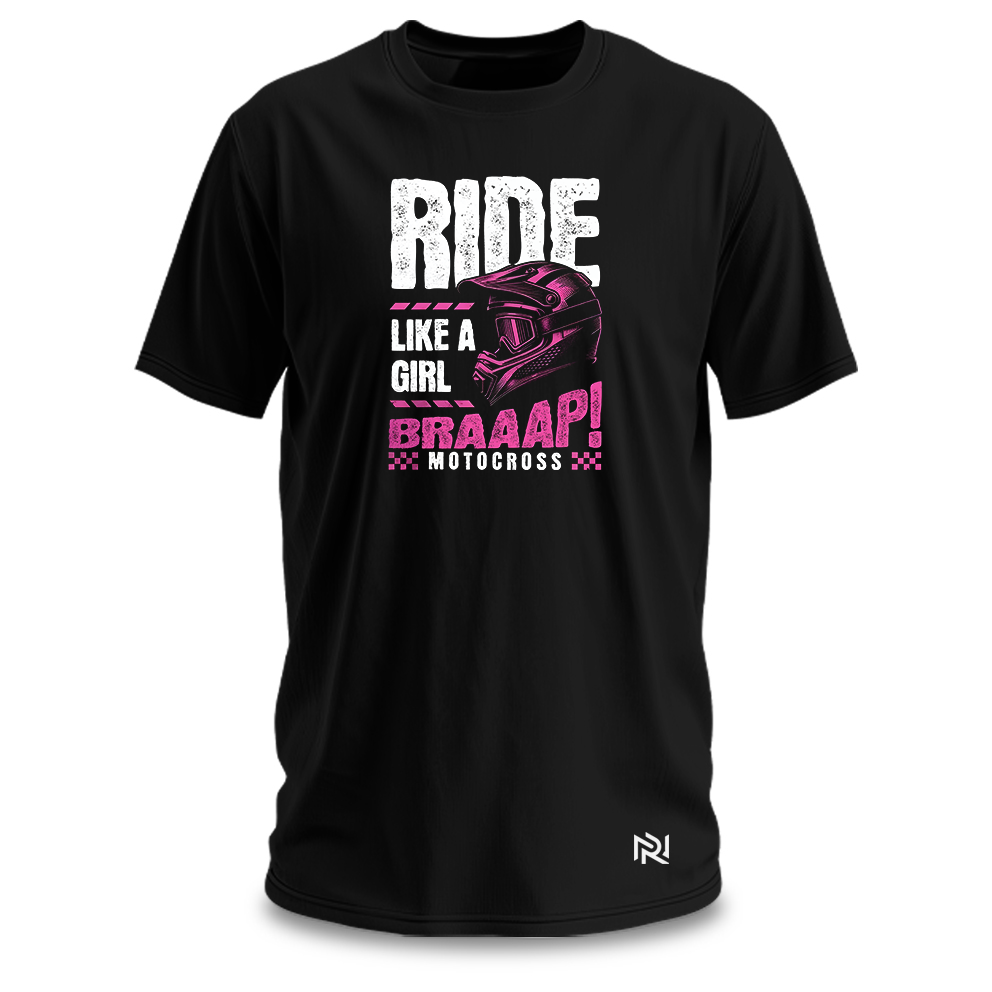 Camiseta Masculina Ride Like a Girl