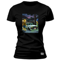 Camiseta Feminina Baby Look Simpsons MK1