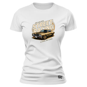 Camiseta Feminina Baby Look Street Racing