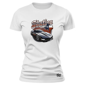 Camiseta Feminina Baby Look Station Racing