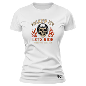 Camiseta Feminina Baby Look Screw It